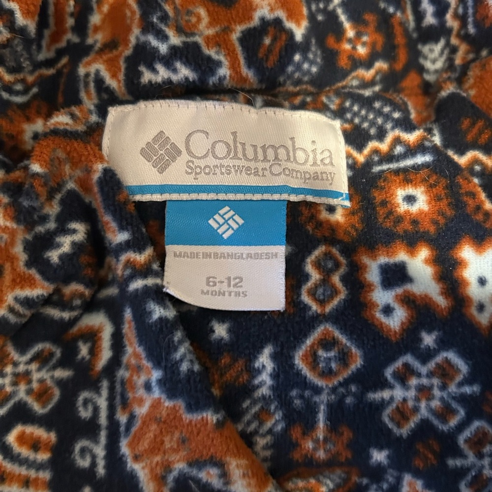 Columbia Navy Blue Infant Puffer Snowsuit - Picture 4 of 4